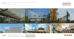 Desktop Screenshot of demxarchitecture.com